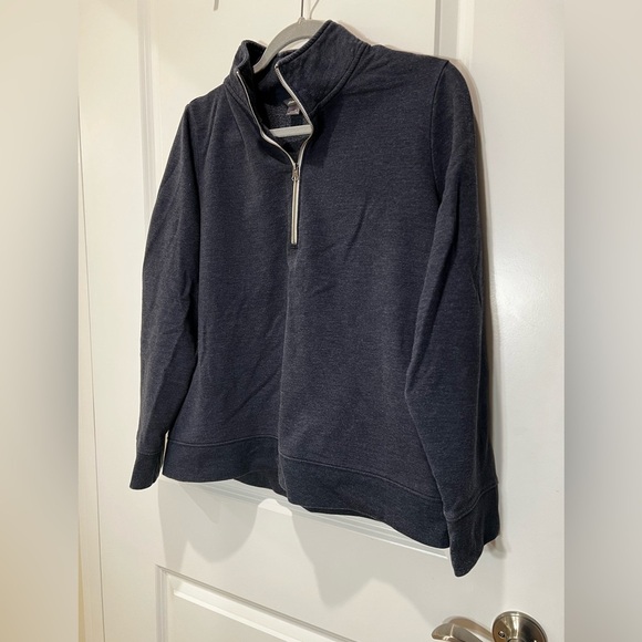 Eddie Bauer Women’s Camp Fleece Quarter Zip Up Size Large - Picture 3 of 12